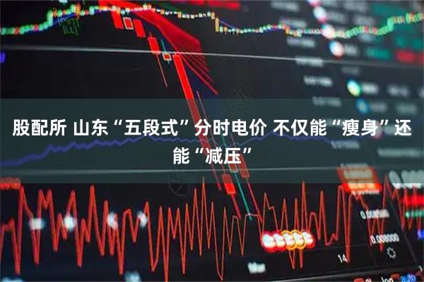 股配所 山东“五段式”分时电价 不仅能“瘦身”还能“减压”