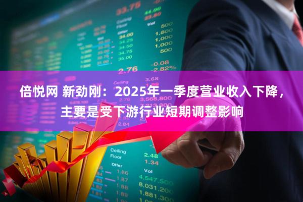 倍悦网 新劲刚：2025年一季度营业收入下降，主要是受下游行业短期调整影响