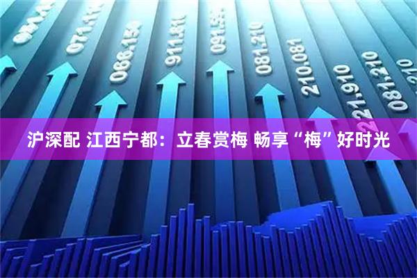 沪深配 江西宁都：立春赏梅 畅享“梅”好时光